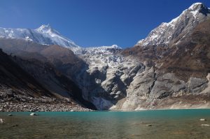 Manaslu Gletcher Lake, Nepal 1